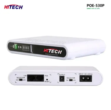 Hitech WIFI Router Power Supply MINI DC UPS POE-530P Router Backup